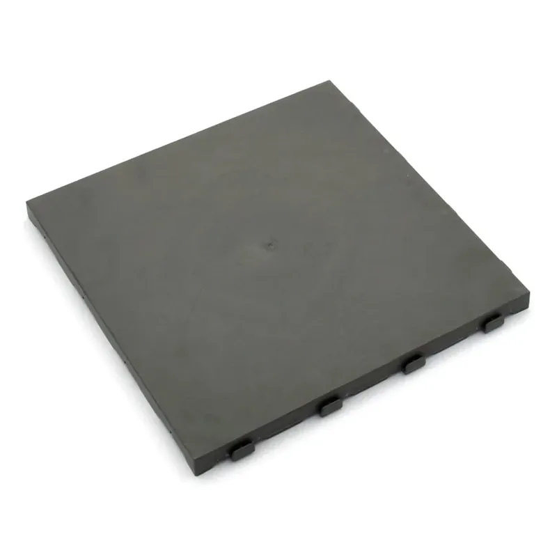 Flitsaanbieding Šedá plastová terasová dlažba Linea Easy (břidlice) - délka 39 cm, šířka 39 cm, výška 2,65 cm