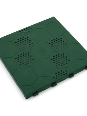 Korting Zelená plastová terasová dlažba Linea Easy (plástev) - délka 39 cm, šířka 39 cm, výška 2,65 cm