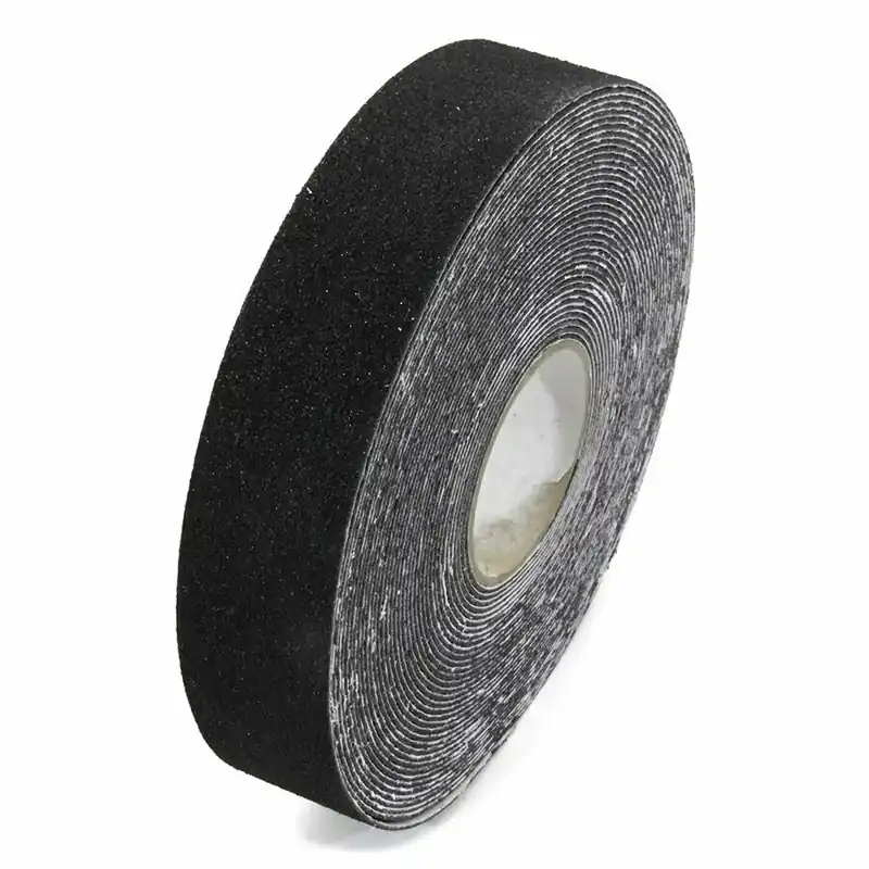 Černá korundová protiskluzová páska FLOMA Extra Thick - délka 18,3 m, šířka 5 cm, tloušťka 2 mm Hoge Kwaliteit
