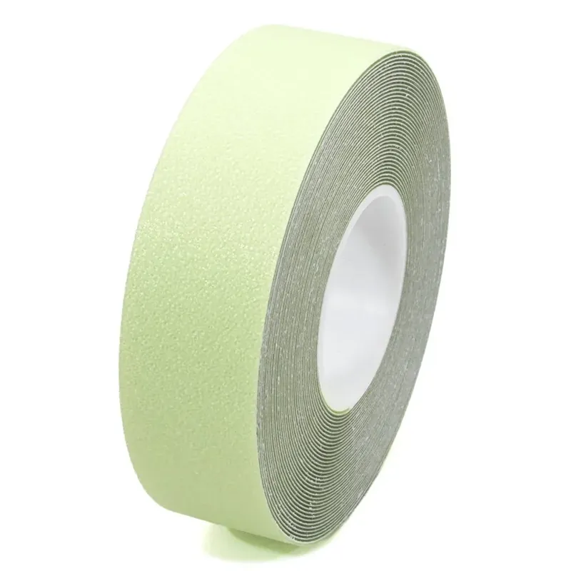 Fotoluminiscenční protiskluzová páska FLOMA Extra Super Glow in the Dark - délka 15 m, šířka 5 cm, tloušťka 1,5 mm Gecertificeerd