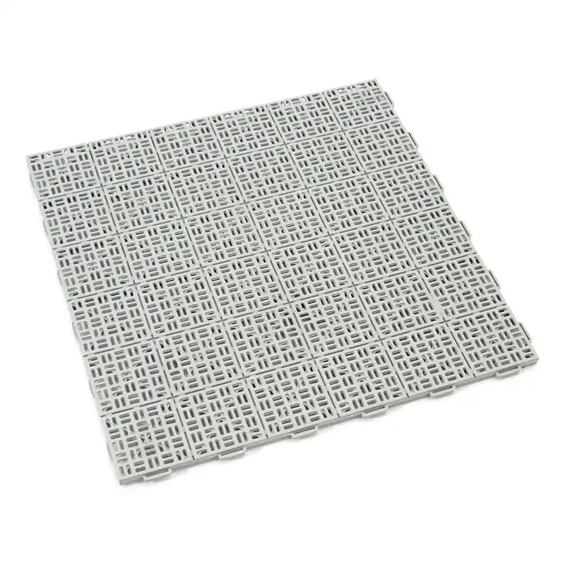 Populair Plastová děrovaná terasová dlažba Linea Marte - délka 55,5 cm, šířka 55,5 cm, výška 1,3 cm