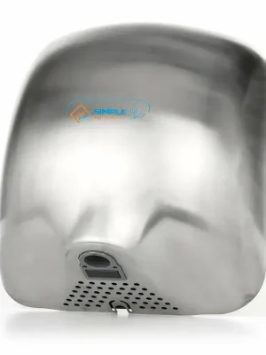 Bestseller Šedý nerezový bezdotykový horkovzdušný vysoušeč rukou Jet Dryer SIMPLE