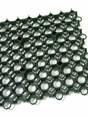 Zelená plastová zatravňovací dlažba FLOMA Stella Green - délka 50 cm, šířka 50 cm, výška 4 cm Tijdelijk Beschikbaar