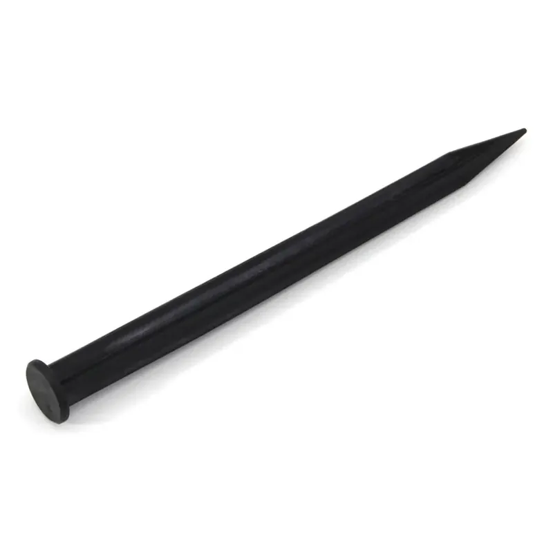 Plastový kotvicí hřeb pro zatravňovací dlažbu a pro neviditelný plastový obrubník FLOMA Stella Bord - průměr 1,4 cm, délka 18 cm - 50 ks Beperkte Voorraad