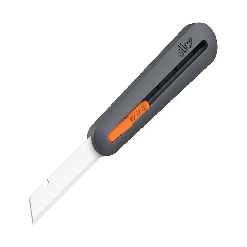 Černo-oranžový plastový průmyslový polohovatelný univerzální nůž SLICE - délka 15,5 cm, šířka 3,4 cm, výška 2,2 cm Speciale Aanbieding