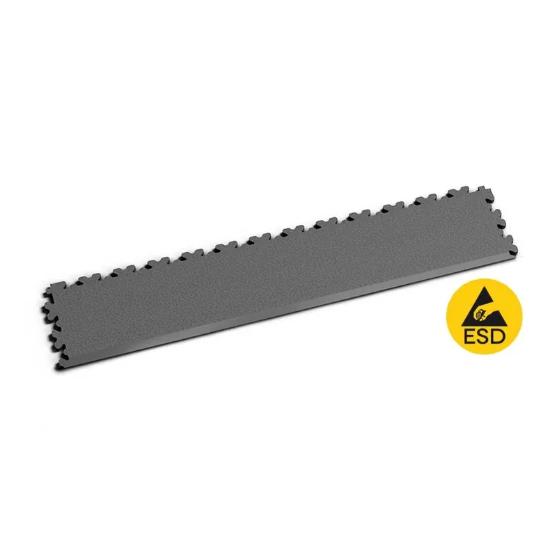 Op = Op Grafitový plastový (PVC) nájezd Fortelock XL ESD (kůže) - délka 65,3 cm, šířka 14,5 cm, výška 0,4 cm