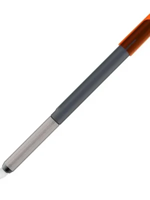Černo-šedý kovový přesný modelářský nůž SLICE - délka 16,3 cm, šířka 1,1 cm, výška 1,2 cm Koopje