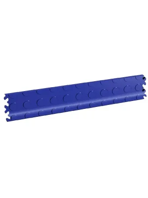 Gratis Retour Modrá plastová (PVC) soklová lišta Fortelock Industry (penízky) - délka 51 cm, šířka 10 cm, tloušťka 0,7 cm