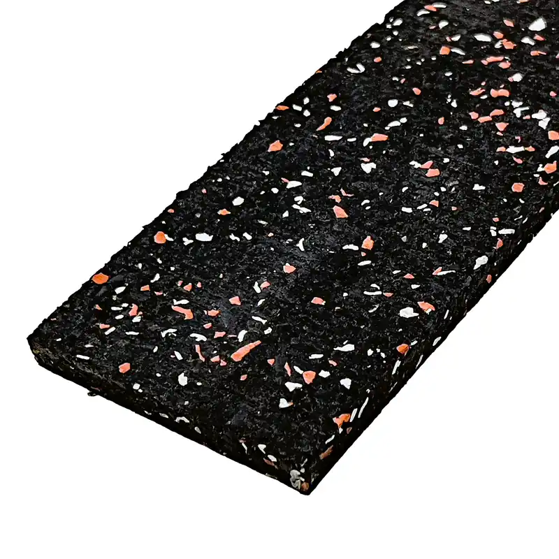 Meest Verkocht Černo-bílo-červená gumová soklová podlahová lišta FLOMA FitFlo IceFlo - délka 200 cm, šířka 7 cm, tloušťka 0,8 cm