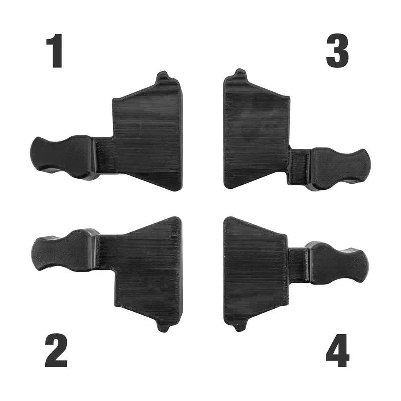 Plastová spojka DEFENDER 3 2D Set - 4 ks Populair