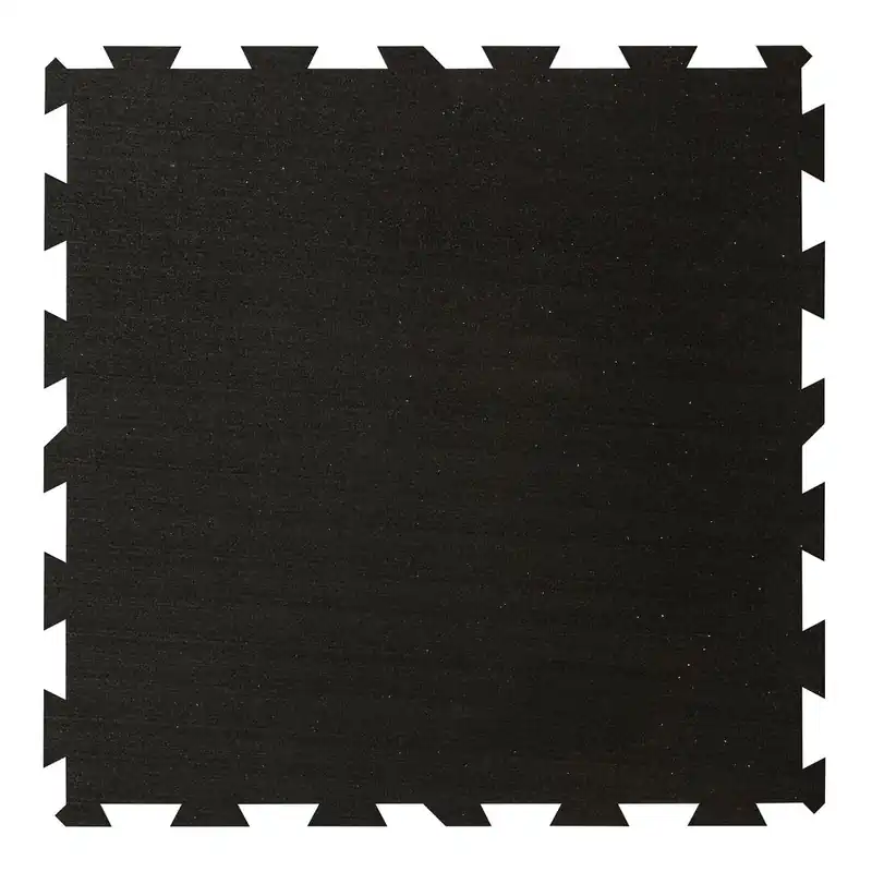 Beste Prijs Černá gumová podlahová deska (puzzle - střed) FLOMA IceFlo SF1100 - délka 100 cm, šířka 100 cm, výška 1 cm