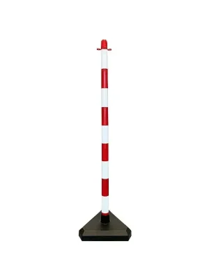 Aanbieding Bílo-červený plastový sloupek SCV - výška 110 cm