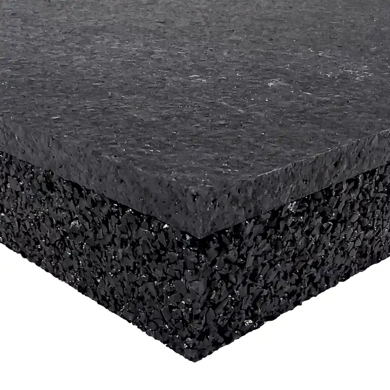 Gumová tlumicí dvouvrstvá antivibrační podlahová deska FLOMA Sandwich - délka 200 cm, šířka 100 cm, výška 3,8 cm Veilige Betaling