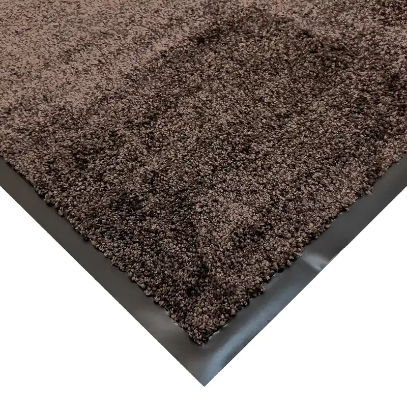 Betaalbaar Hnědá vstupní rohož FLOMA FU11 - délka 90 cm, šířka 150 cm, výška 0,5 cm