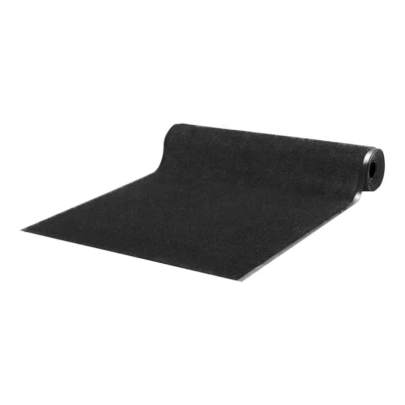 Hoge Kwaliteit Grafitová vstupní rohož (lem - 2 strany) (metráž) FLOMA Traffic (Bfl-S1) - délka 1 cm, šířka 200 cm, výška 0,8 cm