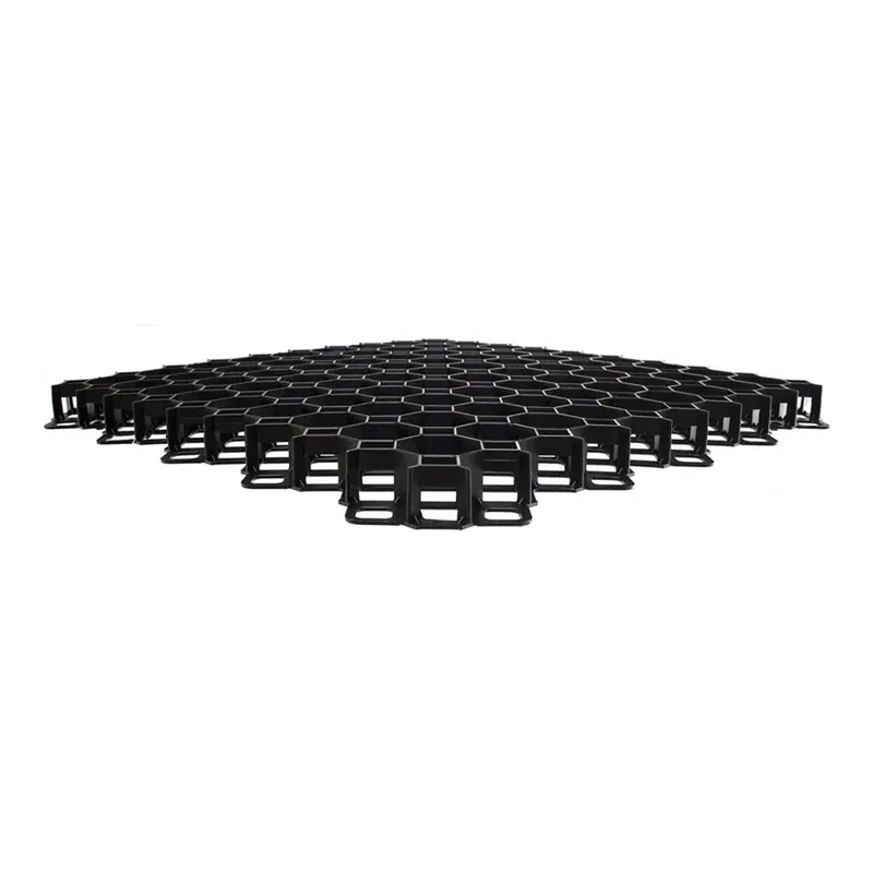 Rechtstreeks Van De Fabrikant Černá plastová zatravňovací dlažba MULTIGRAVEL - délka 60 cm, šířka 60 cm, výška 4 cm