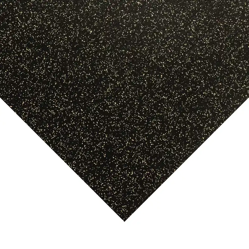 Černo-žlutá gumová podlahová deska (role) FLOMA FitFlo SM1050 - délka 10 m, šířka 125 cm, výška 1,2 cm Shop Nu