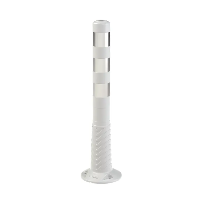 Gereduceerde Prijs Bílý plastový (PE) reflexní flexibilní sloupek FLOMA BD46 - průměr 8 cm, výška 75 cm