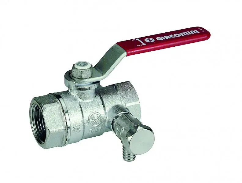 Lage Kosten GIACOMINI kulový kohout s odvodněním 6/4 MM páka