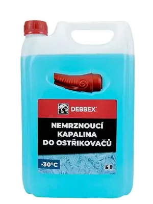 Den Braven Nemrznoucí směs do ostřikovačů do -30°C, 5l Sezónní Sleva