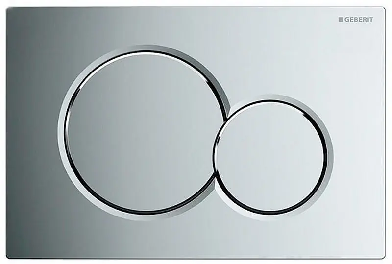 Flitsaanbieding Geberit Sigma01 ovládací panel, chrom