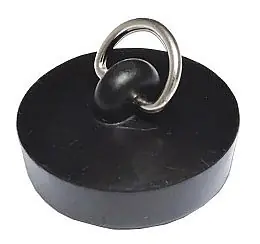Meest Verkocht B2/17 Zátka vanová 46 mm pryž černá