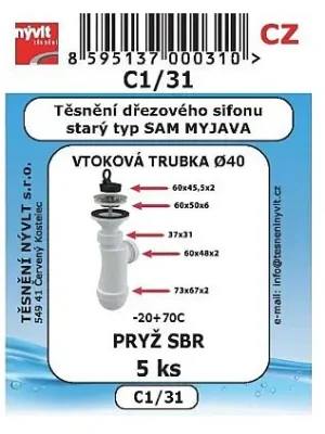 Must-Have C1/31 sada pro sifon dřez st.typ