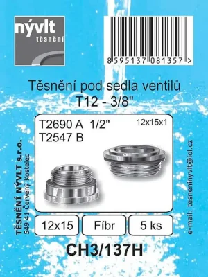 Premium CH2/137H sada fibr 3/8 T12 12x15 5ks