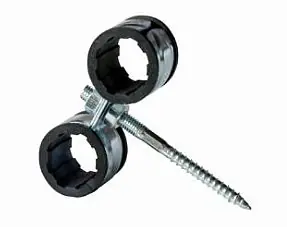 Aanbieding Dvojobjímka 2x22mm s tlumící vložkou, šroub kombi M8x100mm