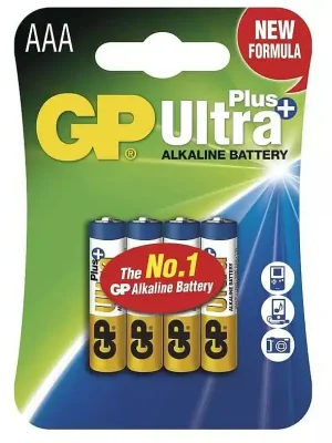 Bestseller Baterie alkalická GP Ultra Plus AAA (LR03), 4 ks