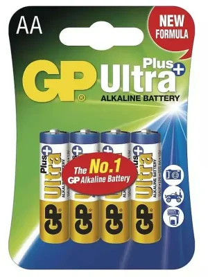 Express Levering Baterie alkalická GP Ultra Plus AA (LR6), 4 ks