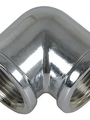 Rechtstreeks Van De Fabrikant Koleno mosazné chromované 90° FF 3/8"