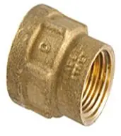Nátrubek mosazný redukovaný 1"x3/4" Beperkt Aanbod