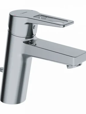 TWIST XL umyvadlová stojánková baterie, s výpustí, otevřená páka Horká Nabídka