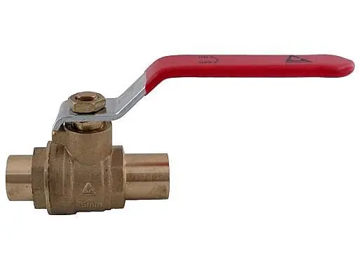 Speciale Aanbieding Pájecí kulový kohout 22mm páka