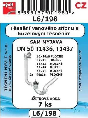 Must-Have L6/198 sada sifon vana s Kužel.těs.