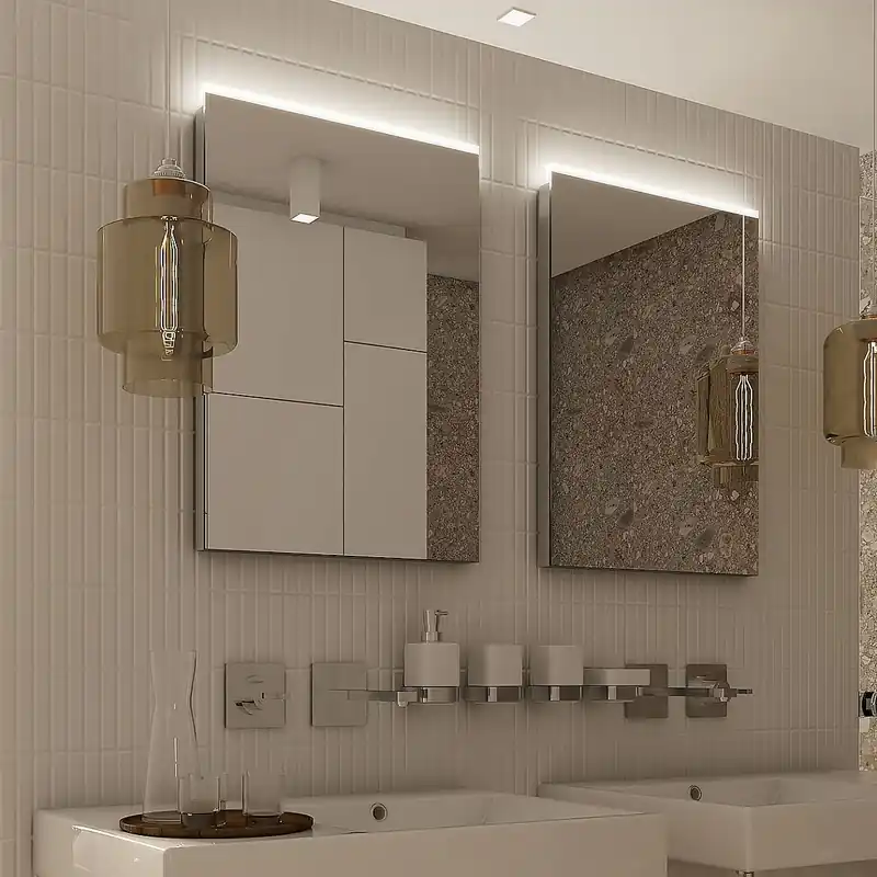 Vrácení Zdarma NIMCO LED zrcadlo 600x700