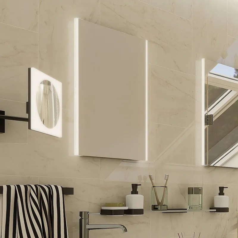 NIMCO LED zrcadlo 1000x700 Alleen Vandaag