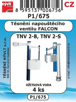 P1/675 sada napoušt. a vypoušt.zařízení Dagaanbieding