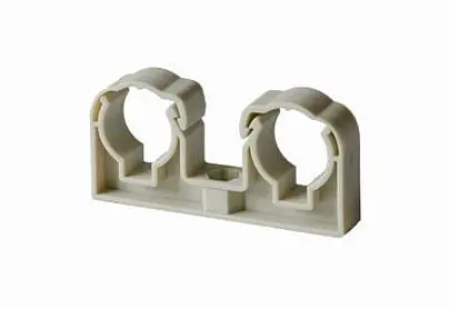 Příchytka 2x20mm s objímkou, šedá Fabrieksprijs
