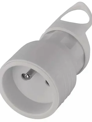 Zásuvka přímá pro prodlužovací kabel, bílá Nu Kopen