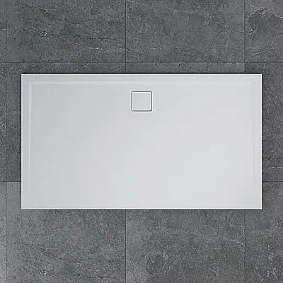 LIVADA sprchová vanička obdélník 90x120, sifon na delší straně, bílá Dagaanbieding