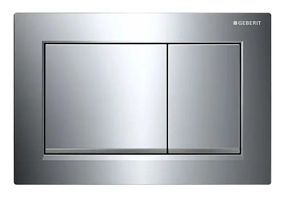 Goedkoop Geberit Omega30 ovládací panel, chrom lesk/chrom mat
