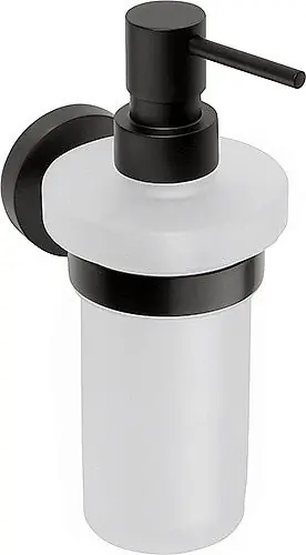 DARK Dávkovač tekutého mýdla 230 ml, sklo Populair