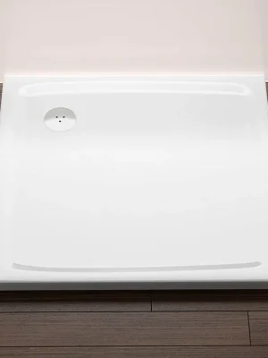 Must-Have Vanička litý mramor čtverec 90x90x3