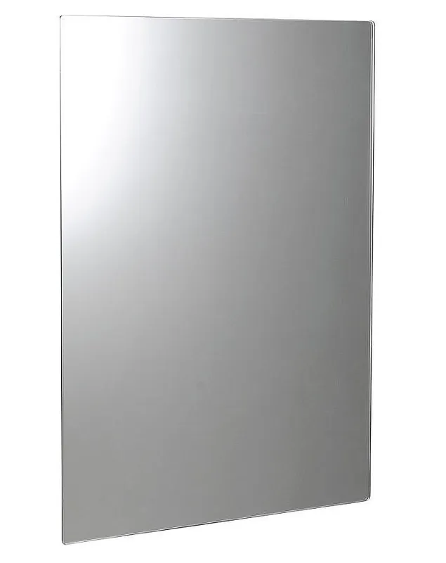 Uitverkoop PLAIN zrcadlo s broušenou hranou 60x80cm, zakulacené rohy, CU free