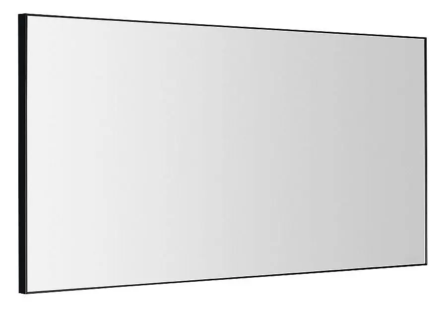 Beperkte Voorraad AROWANA zrcadlo v rámu 1200x600mm, černá mat