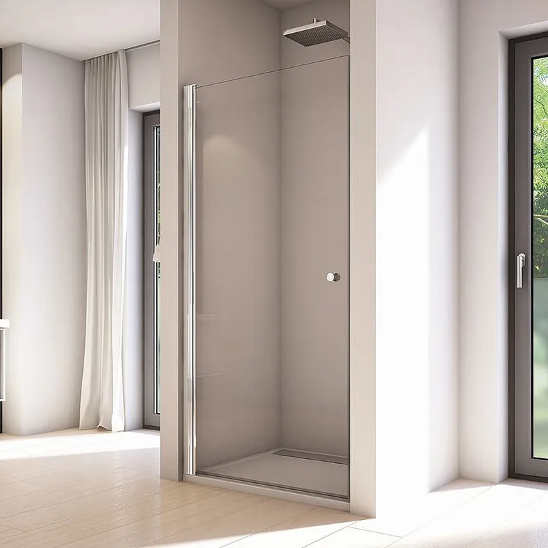 SOLINO 1-křídlé dveře 900 aluchrom/čiré Aanbieding