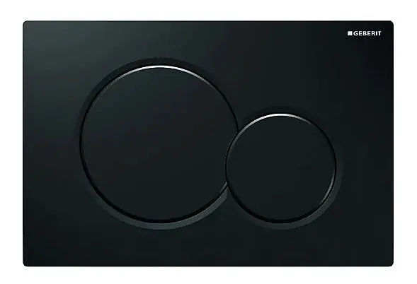 Aanbieding Geberit Sigma01 ovládací panel, černá RAL 9005