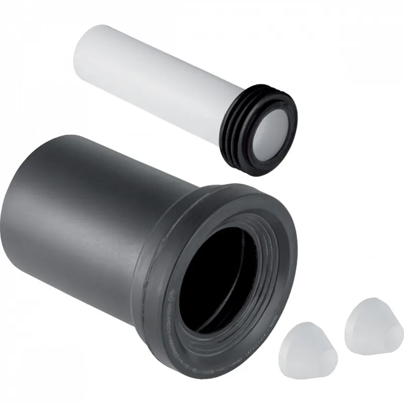 Geberit Připojovací sada pro závěsné WC, 185 mm, chrom mat Populair